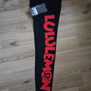 New With the tags Disney X Lululemon Align High-Rise Pant 25” Black~ Size 6 NWT